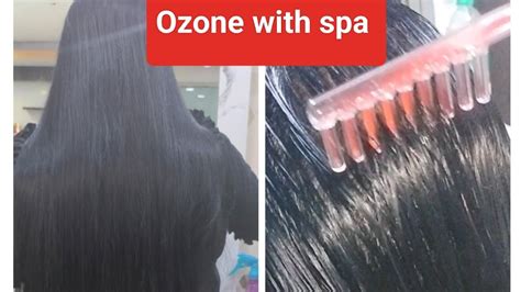 Ozone Hair Therapy With Spa High Frequency Hair Treatment