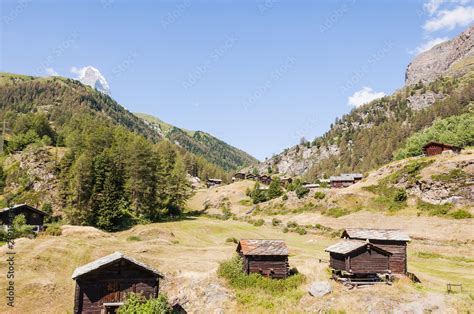 Zermatt Furi Zmutt Zmuttbach Alm Zum See Blatten Walliser H User