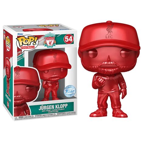 Funko Pop Football Futebol Liverpool Club Jürgen Klopp 54 Exclusivo