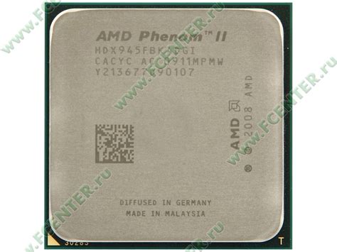 AMD "Phenom II X4 945" - купить Процессоры в интернет-магазине Ф-Центр