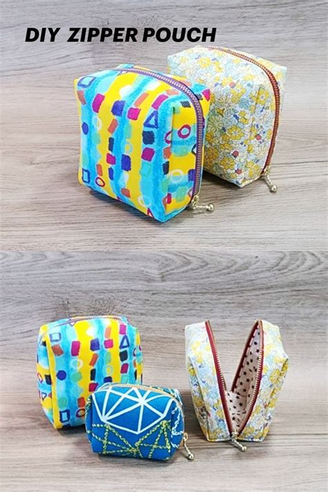 Diy Square Zipper Pouch Artofit