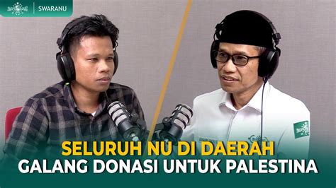 Solidaritas Warga NU Tak Terbendung Donasi Kemanusiaan Untuk Palestina