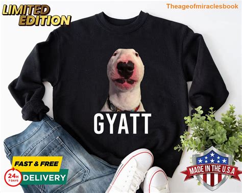 Gyatt Funny Meme Reaction Cringe Gyatt T Shirt