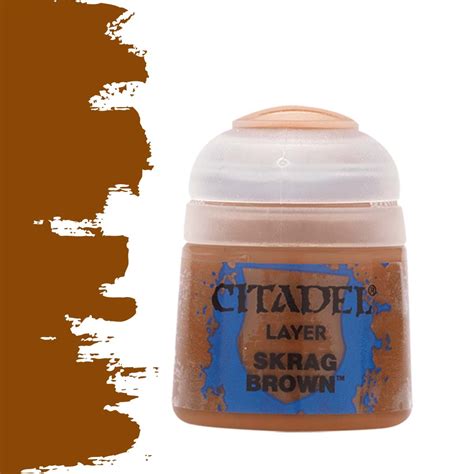 Citadel Skrag Brown Layer Paint Ml Buy Now At Scenery