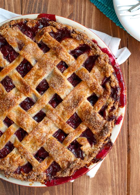 Lattice Topped Cherry Pie The Tough Cookie