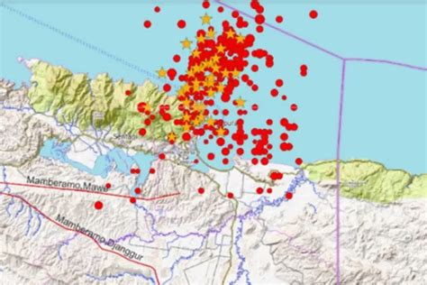 Gempa Bumi Merusak Di Kota Jayapura Dan Sesar Yang Berada Di