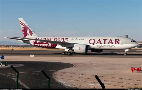 A7 BFG Qatar Airways Cargo Boeing 777 FDZ Photo By Juan Manuel Gibaja