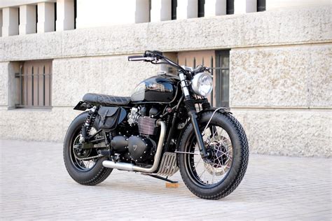 Our Classic Triumph Bonneville T100 Based Build The Dandy Bonnie