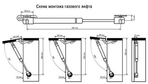 Пошаговый алгоритм установки газовых лифтов – Сделаем мебель сами