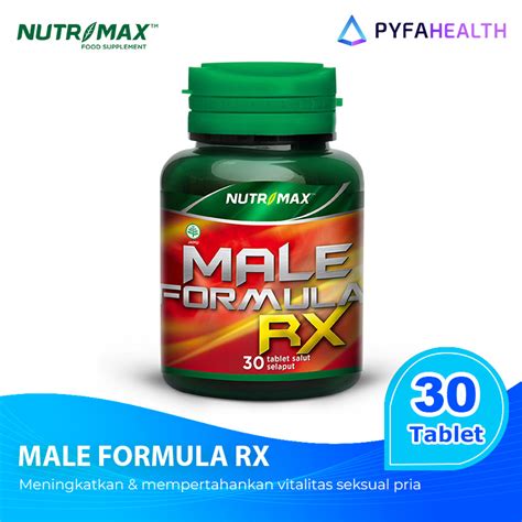 Jual Produknutrimax Male Formula Rx Untuk Vitalitas Seksual Pria