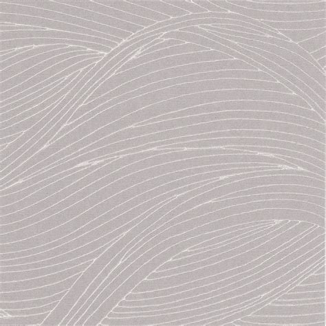 Papier Peint Motif Alula Gris Perle Blossom Casamance