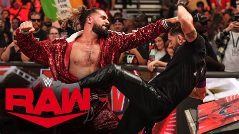 Seth “freakin” Rollins Brawls With Finn Bálor Raw Highlights June 26