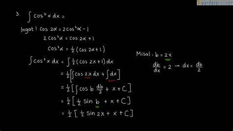 Contoh Soal Dan Penyelesaian Integral Trigonometri Polrekey Hot Sex Picture