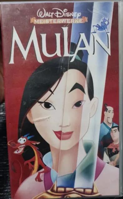 Mulan Vhs Videokassette Disney Vintage Guter Zustand Eur