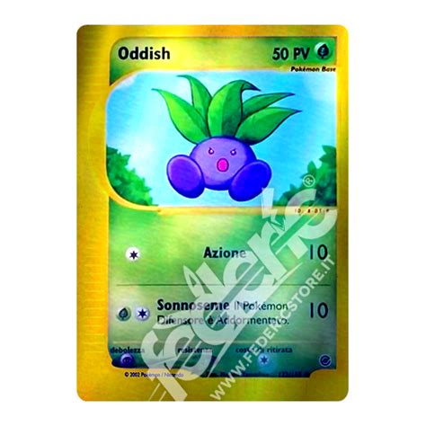 Oddish Comune Reverse It Mint Federicstore