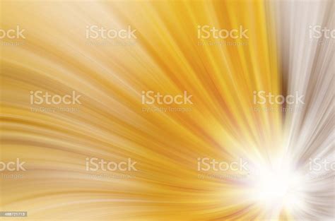 Abstract Yellow Curves Background Stock Illustration Download Image