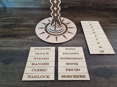 Dnd Initiative Tracker Rpg Turn Tracker 3mm 18in 38mm Etsy