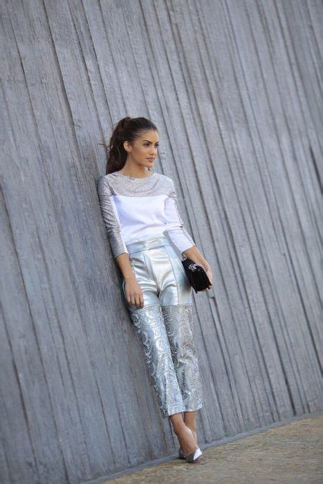 33 Outfits Plateados Para Brillar Con Estilo 2019 Fashion Glitter