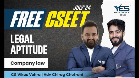 Free Cseet Legal Aptitude Online Classes Lec Free Cseet Live