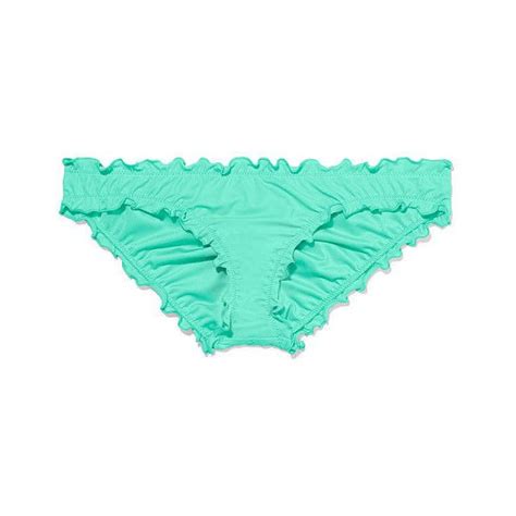 Ruffle Cheeky 17 Liked On Polyvore Featuring Swimwear Victoria