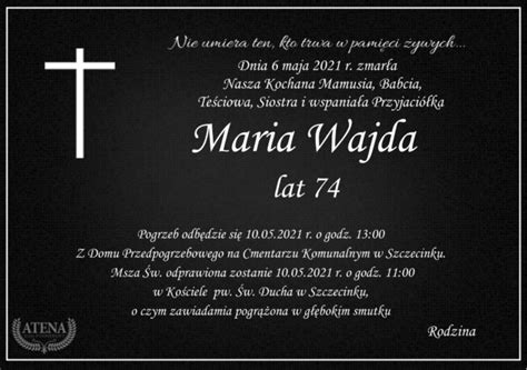 Maria Wajda Dom Pogrzebowy Atena