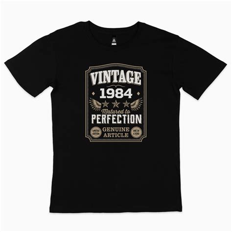 Vintage 40th Birthday T Shirt — Lemonmade