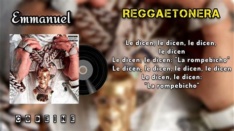 Anuel Aa Reggaetonera Letra Youtube