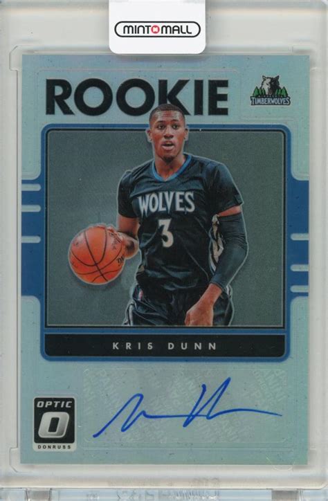 Mint Panini Donruss Optic Kris Dunn Rookie