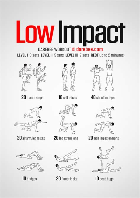 Low Impact Workout Plans A Beginner s Guide - Cardio Workout Exercises