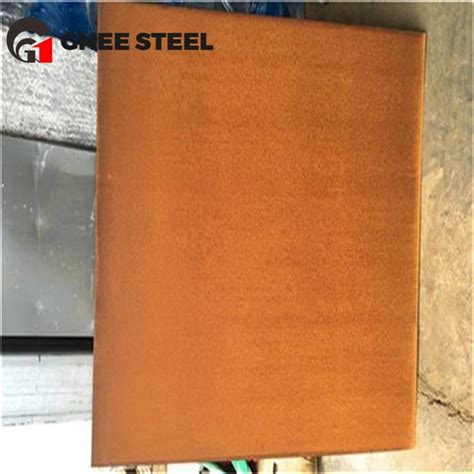 China Sa Type Corten Weathering Steel Plate Manufacturers Factory