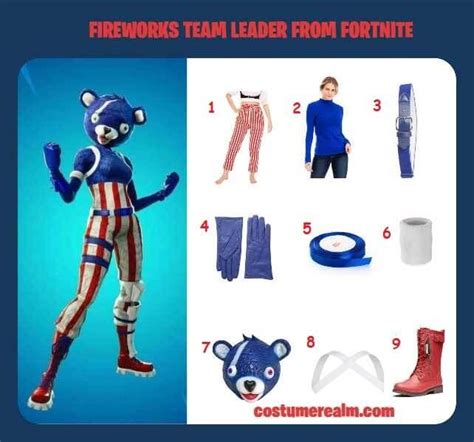 Diy Fireworks Team Leader Costume Guide In 2021 Cool Halloween