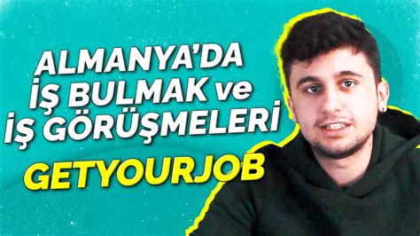 ALMANYA DA HEKİM OLARAK İŞ BULDUM DR ONUR YAVUZ w GetYourJob