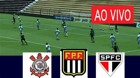 CORINTHIANS X SAO PAULO AO VIVO IMAGENS I COPA SAO PAULO JUNIOR