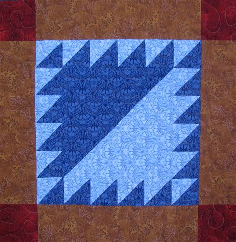 Lady Of The Lake Quilt Block Pattern - QuiltBlockPatterns.net