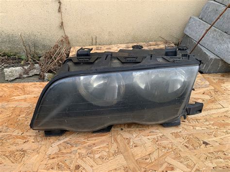 LAMPA REFLEKTOR LEWY LEWA PRZÓD PRZEDNIA BMW E46 SEDAN KOMBI PRZED LIFT