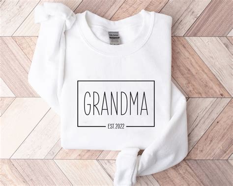 Grandma Est 2022 Svg Digital Download New Grandma Svg Promoted To