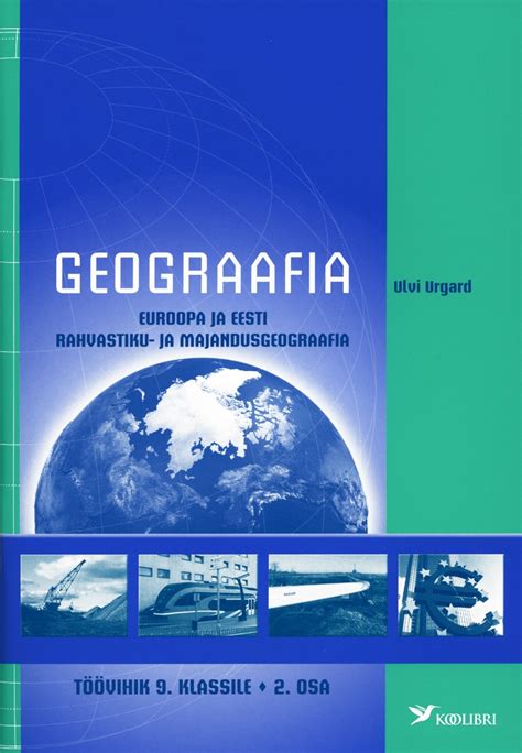 Geograafia T Vihik Klassile Osa Euroopa Ja Eesti Rahvastiku