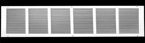 30w X 6h Steel Return Air Grilles Sidewall And Cieling Hvac Duct