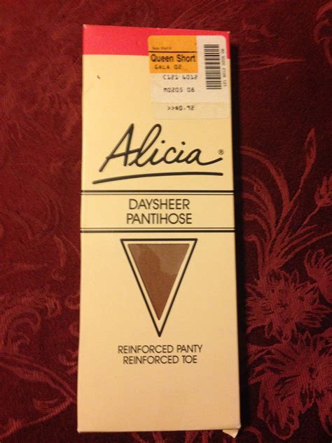 Vintage JC Penny Alicia Beige Nude Queen Pantyhose Gem