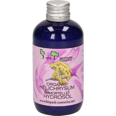 Biopark Cosmetics Organic Helichrysum Immortelle Hydrosol Ecco