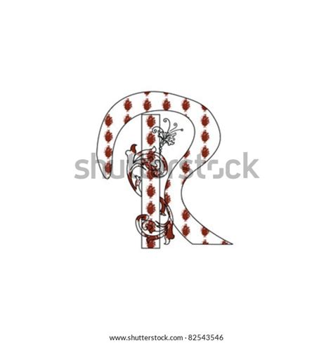 Abstract Letter R Stock Vector Royalty Free 82543546 Shutterstock