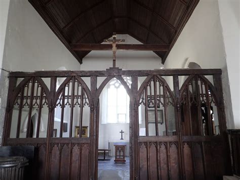 The Rood Screen Of St Mary S Church Marathon Geograph Britain