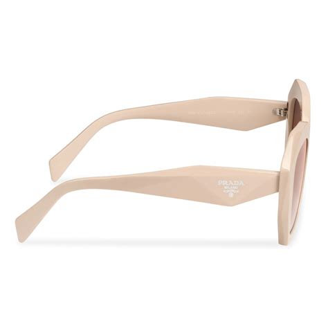 Prada Prada Symbole Oversized Geometric Sunglasses Powder Pink Prada Collection