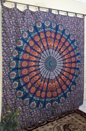 Cortina Painel Mandala Indiana Boho Medita Chic Hippie Var O