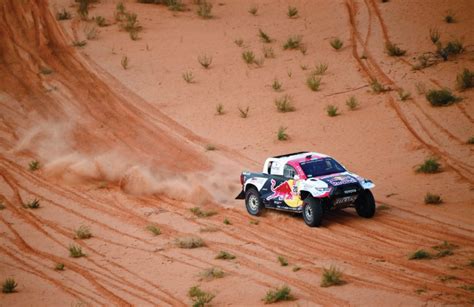 Loeb Wins Pushing Battle Over Attiyah Second Dakar Stage Read Qatar