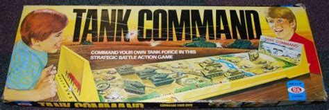 Tank Command By Ideal Vintage Classic Retro Board Games Action