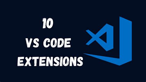 Top Vs Code Extensions You Need For Your Next Project By Ibrahim Zahir Medium