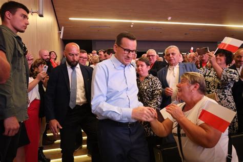 Premier Morawiecki Z Wizyt W Katowicach Prezes Rady Ministr W Na