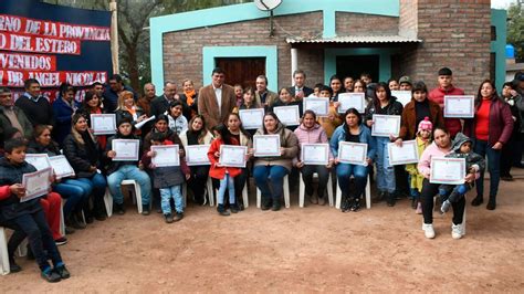 Entregaron Viviendas Sociales A Familias En El Departamento