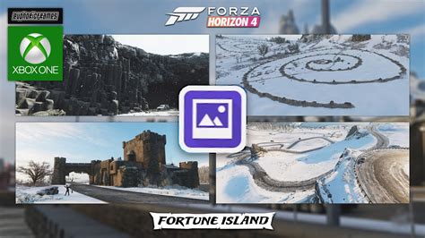 Todas las 5 RUTAS ESCÉNICAS Forza Horizon 4 Isla Fortuna YouTube